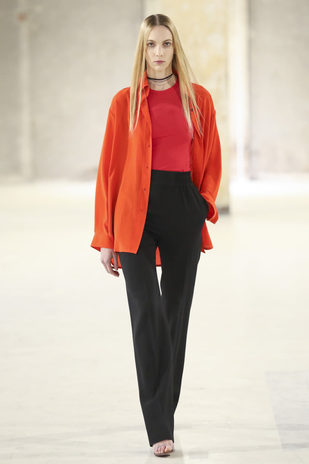 Fashion Week Paris Fall/Winter 2021 look 12 from the Atlein collection womenswear