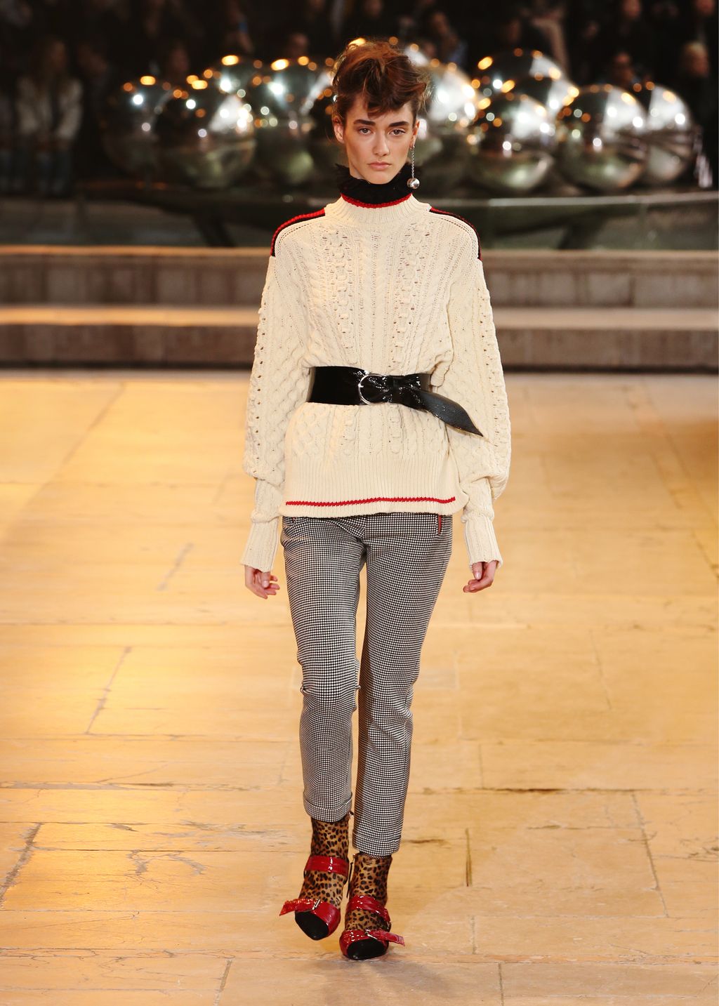Fashion Week Paris Fall/Winter 2016 look 12 de la collection Isabel Marant womenswear