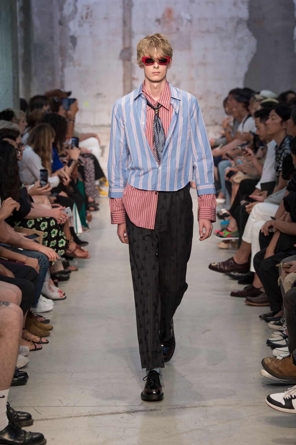 Fashion Week Milan Spring/Summer 2018 look 12 from the Marni collection menswear