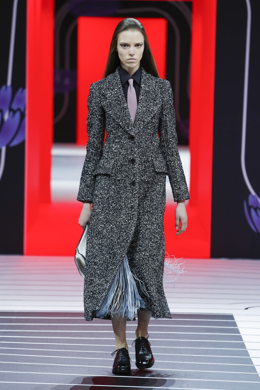 Fashion Week Milan Fall/Winter 2020 look 12 from the Prada collection 女装