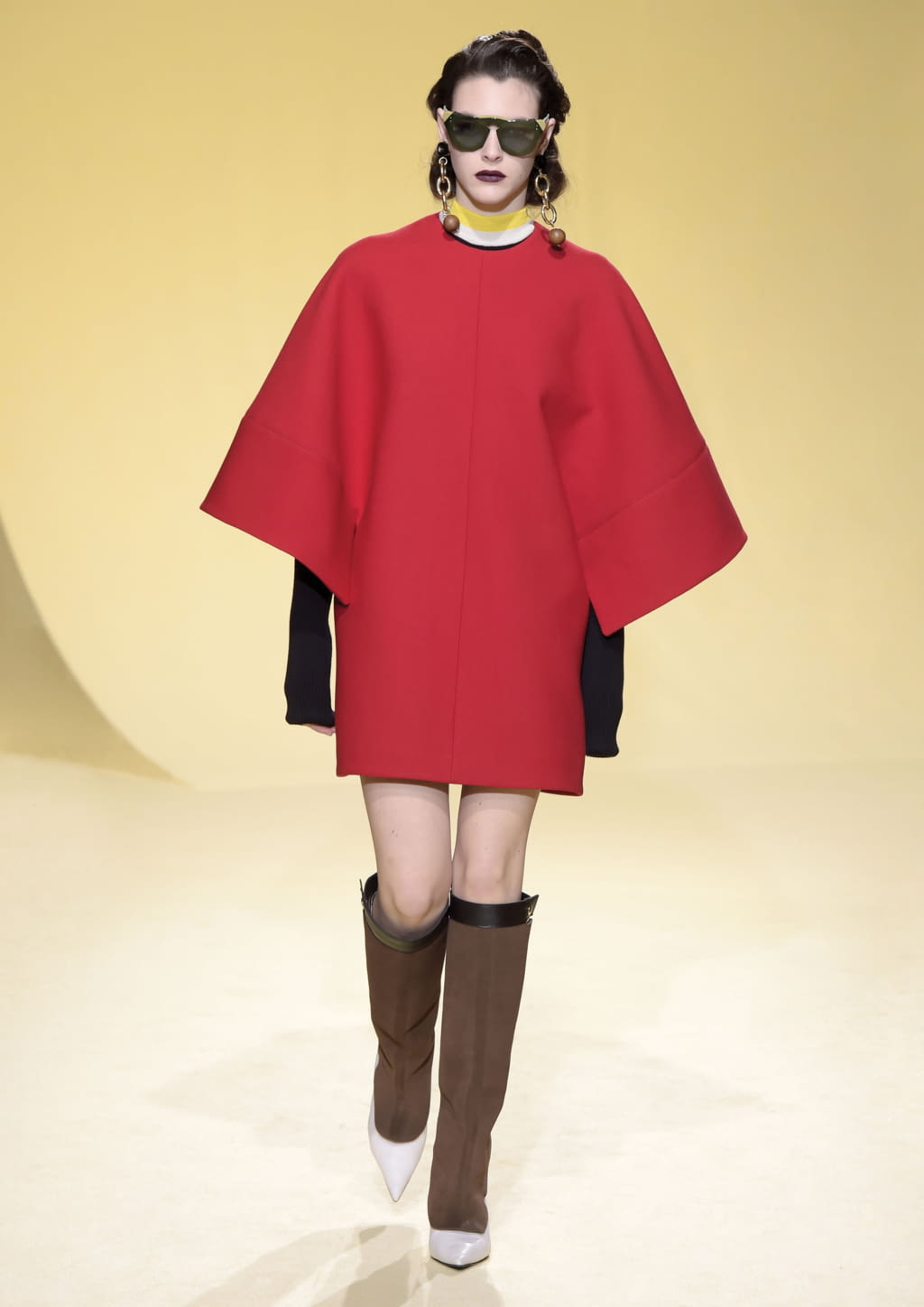 Fashion Week Milan Fall/Winter 2016 look 12 from the Marni collection 女装