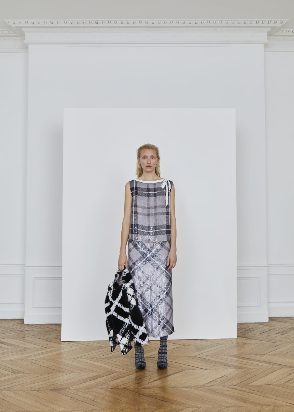Fashion Week Paris Pre-Fall 2018 look 12 from the Thom Browne collection womenswear