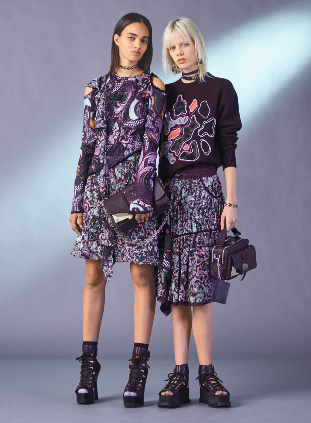 Fashion Week Milan Pre-Fall 2017 look 12 from the Versace collection womenswear