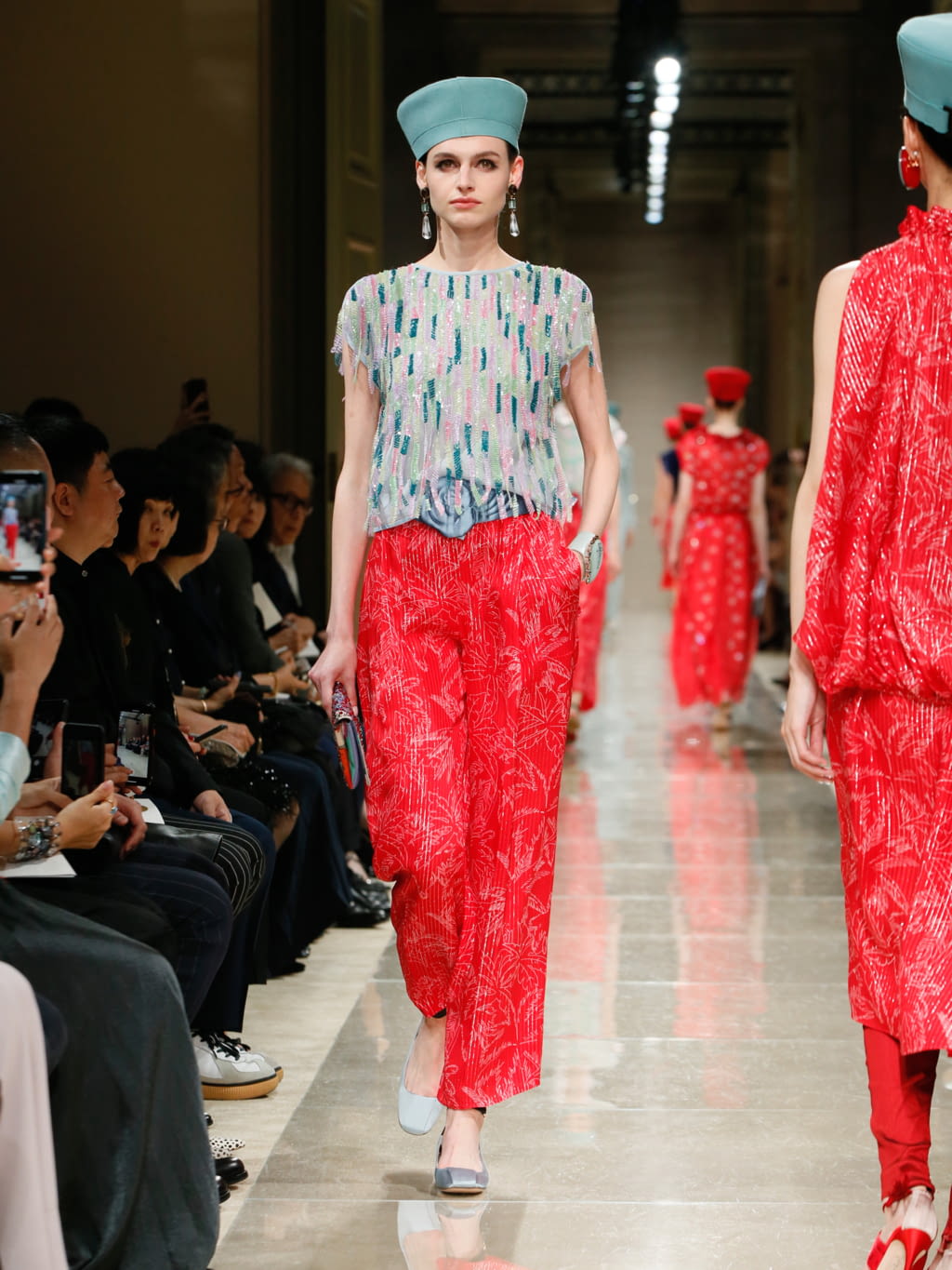 Fashion Week Milan Resort 2020 look 120 de la collection Giorgio Armani womenswear