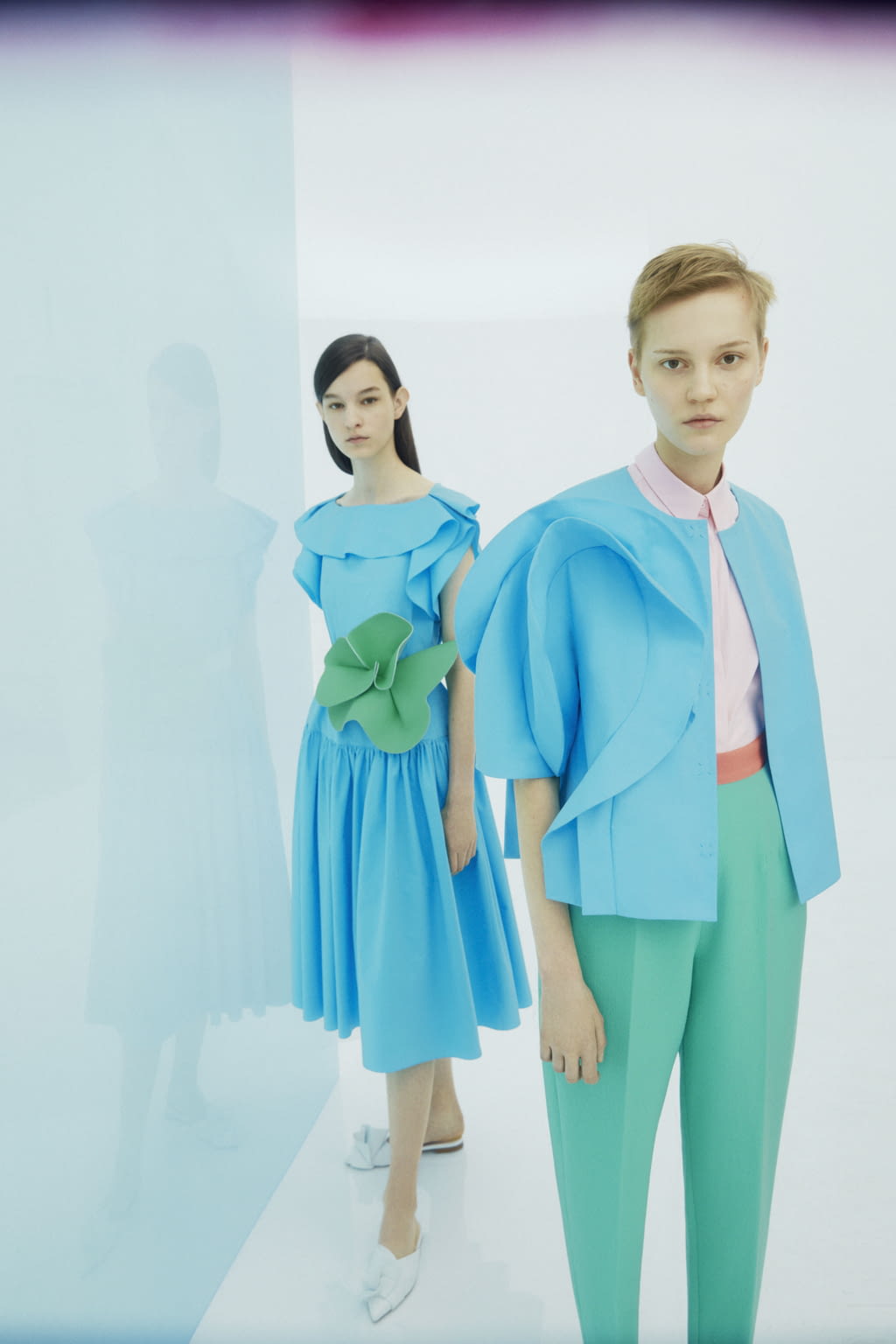 Fashion Week London Resort 2019 look 12 from the Delpozo collection womenswear