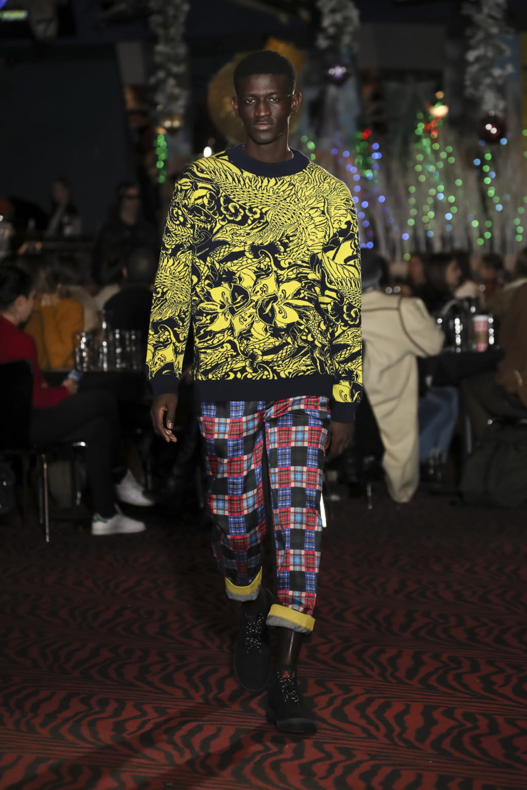 Fashion Week New York Pre-Fall 2019 look 12 from the Koché collection menswear