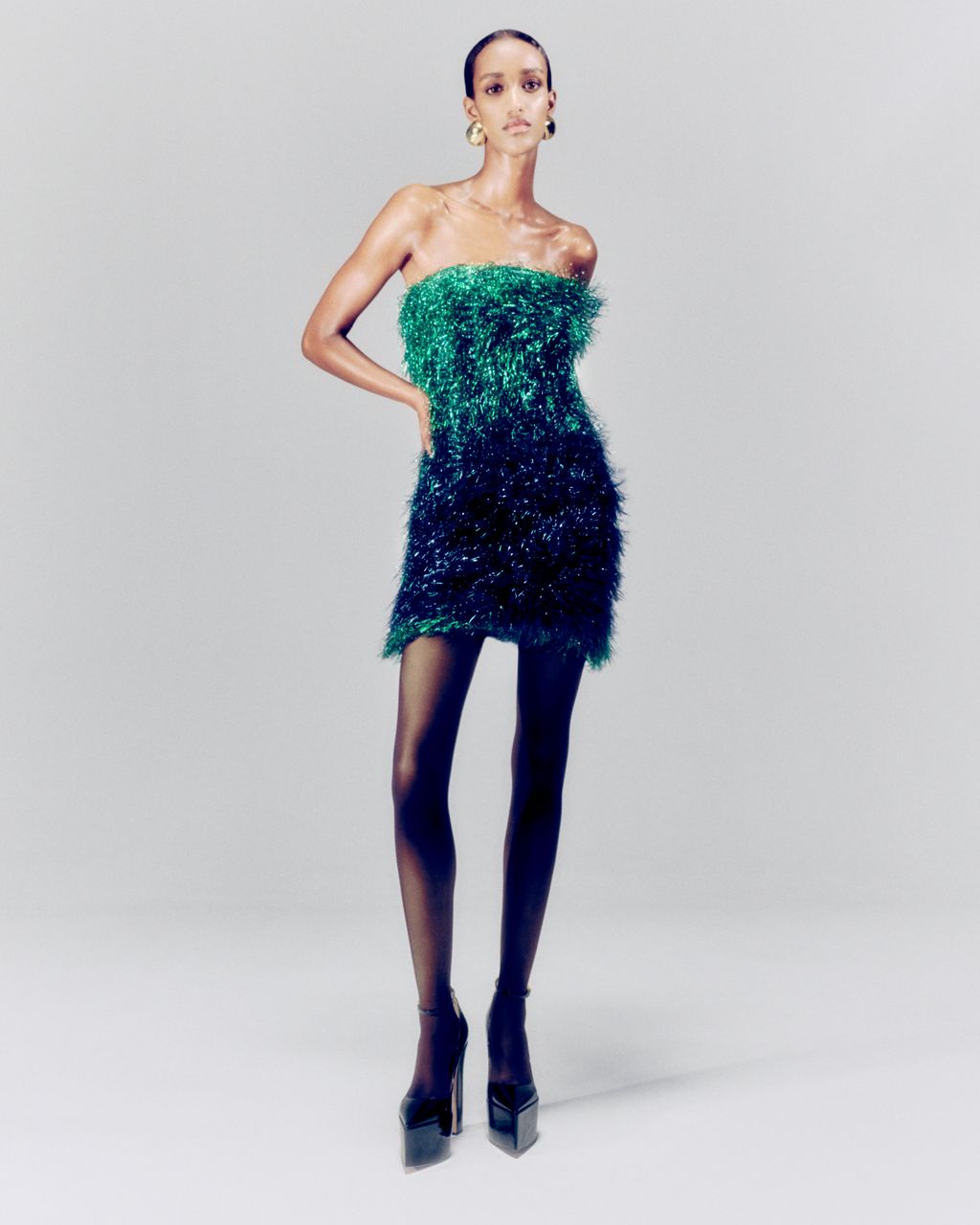 Fashion Week New York Resort 2024 look 14 de la collection SAFIYAA womenswear