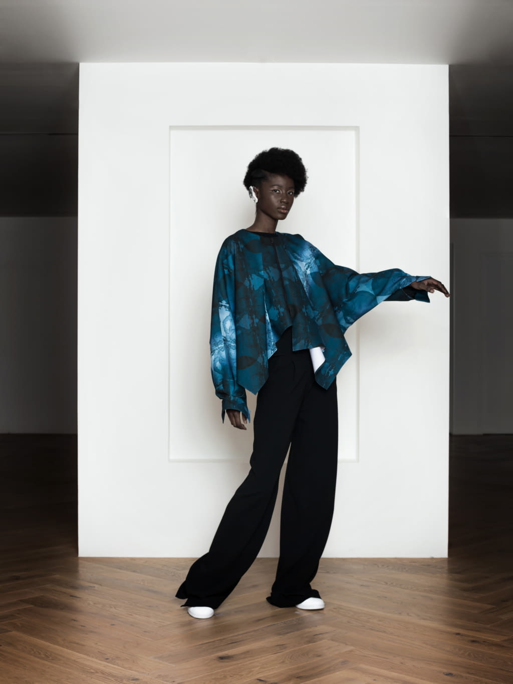 Fashion Week Paris Fall/Winter 2022 look 13 de la collection Mossi womenswear
