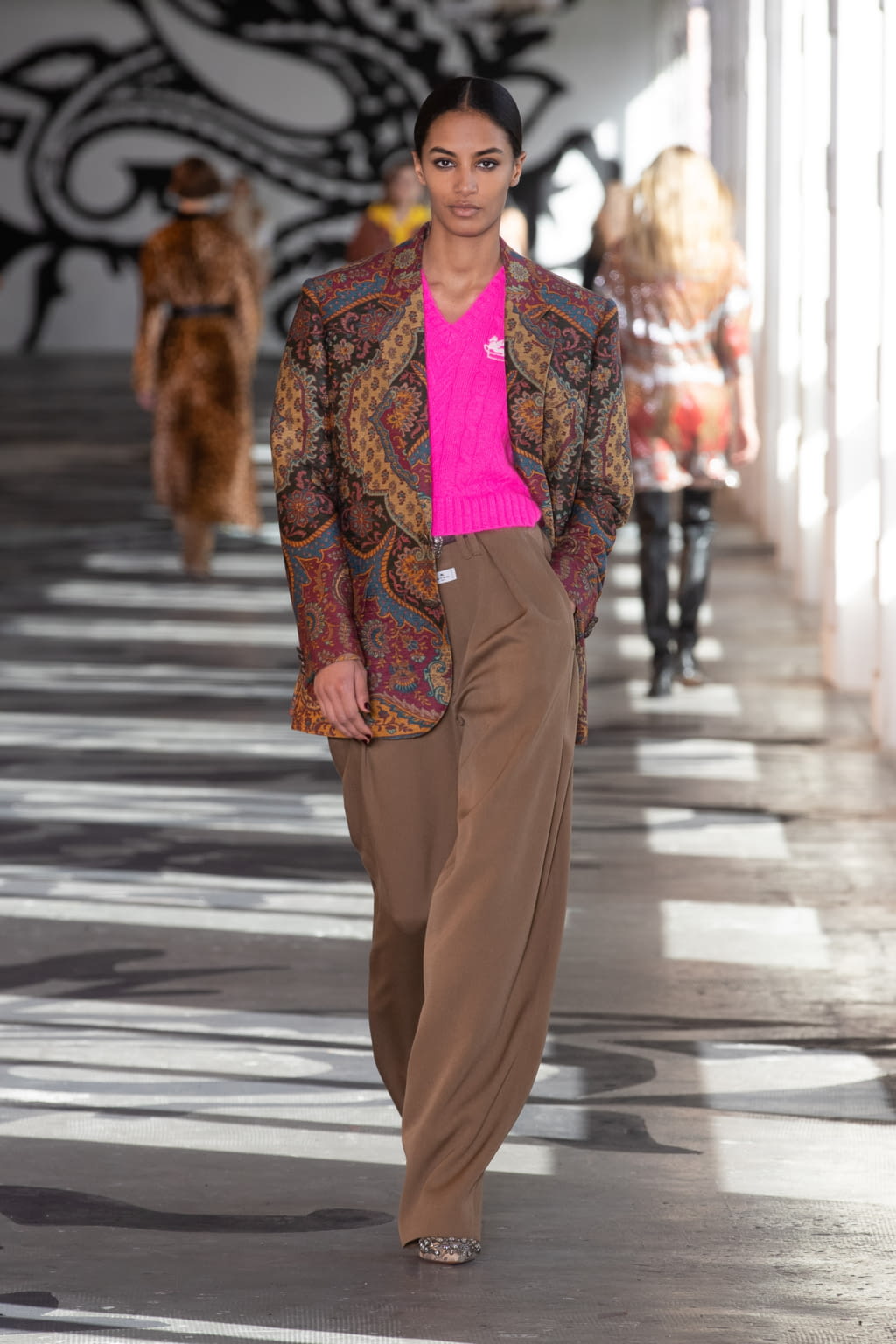 Fashion Week Milan Fall/Winter 2021 look 13 from the Etro collection womenswear