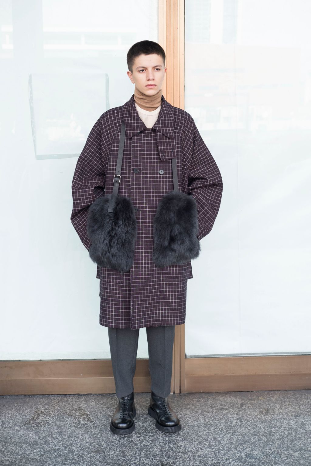 Fashion Week Paris Fall/Winter 2018 look 13 from the Jil Sander collection menswear
