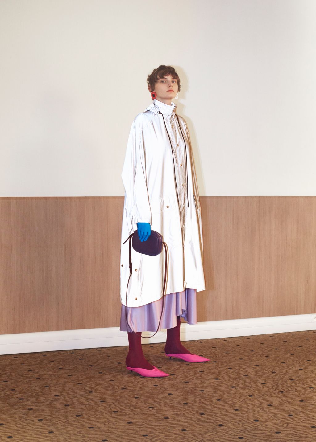 Fashion Week Paris Resort 2018 look 13 from the Balenciaga collection 女装