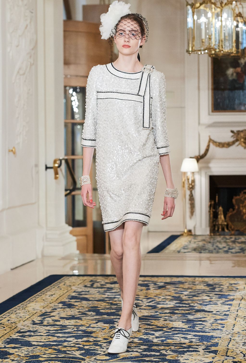 Fashion Week Paris Pre-Fall 2017 look 13 from the Chanel collection womenswear