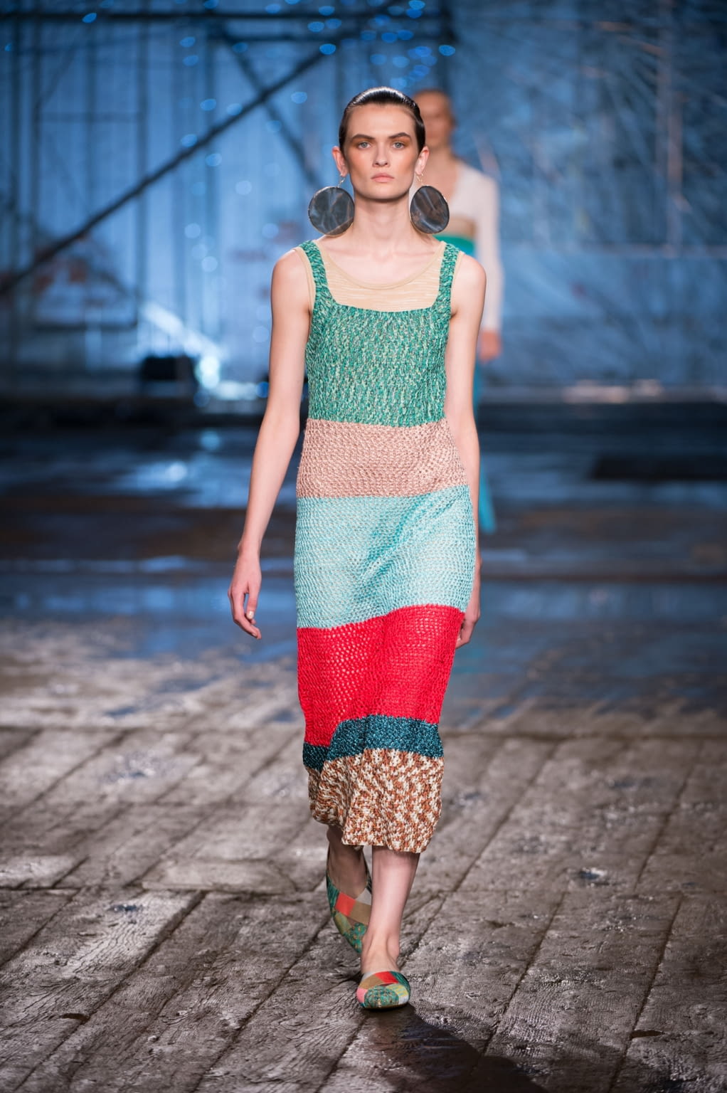 Fashion Week Milan Spring/Summer 2017 look 13 from the Missoni collection womenswear
