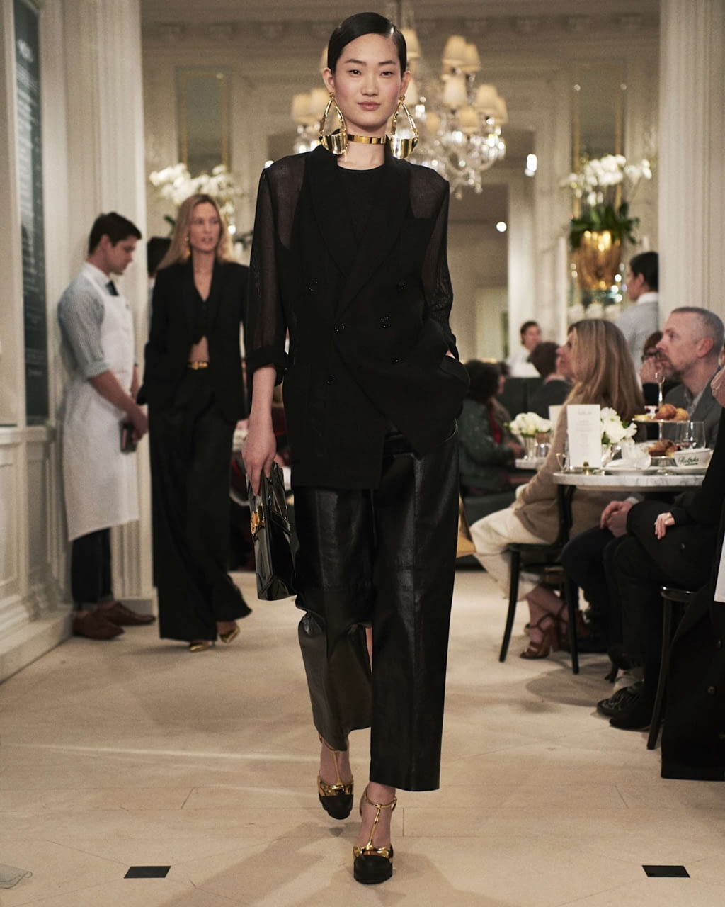 Fashion Week New York Spring/Summer 2019 look 13 from the Ralph Lauren collection womenswear