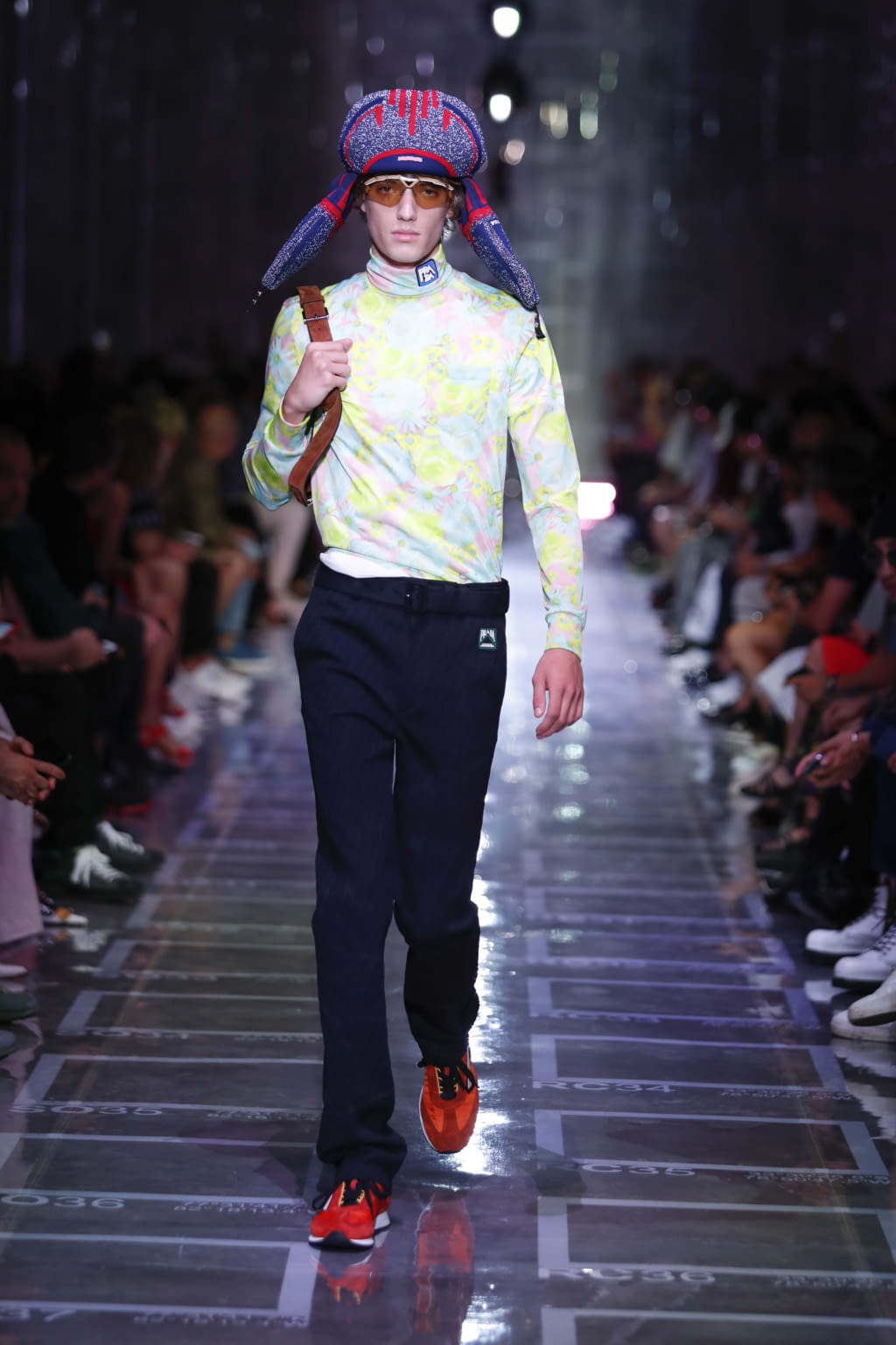 Fashion Week Milan Spring/Summer 2019 look 13 from the Prada collection 男装