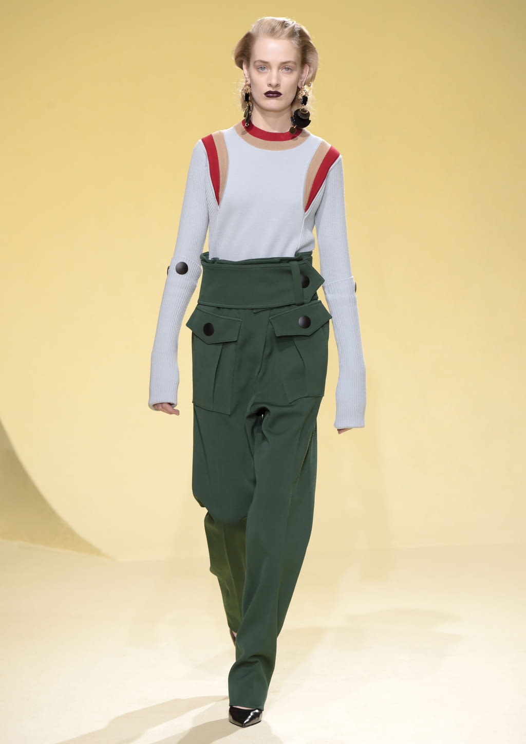Fashion Week Milan Fall/Winter 2016 look 13 from the Marni collection womenswear