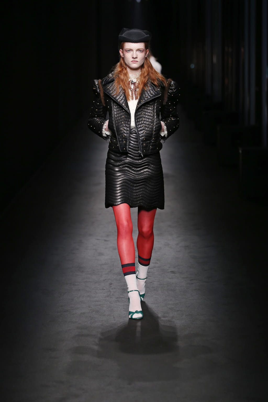 Fashion Week Milan Fall/Winter 2016 look 13 from the Gucci collection womenswear