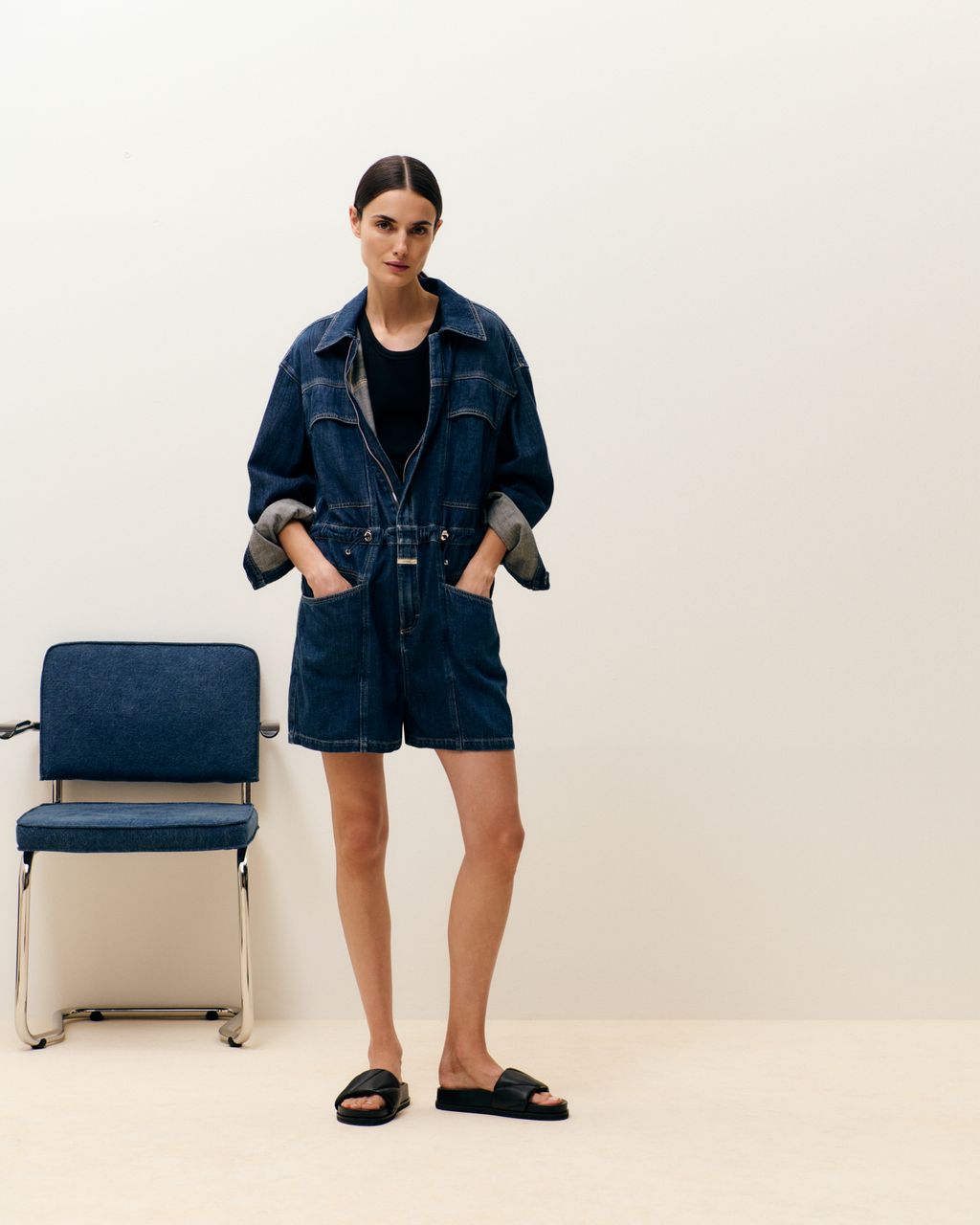 Fashion Week Paris Spring-Summer 2025 look 13 from the Closed collection womenswear