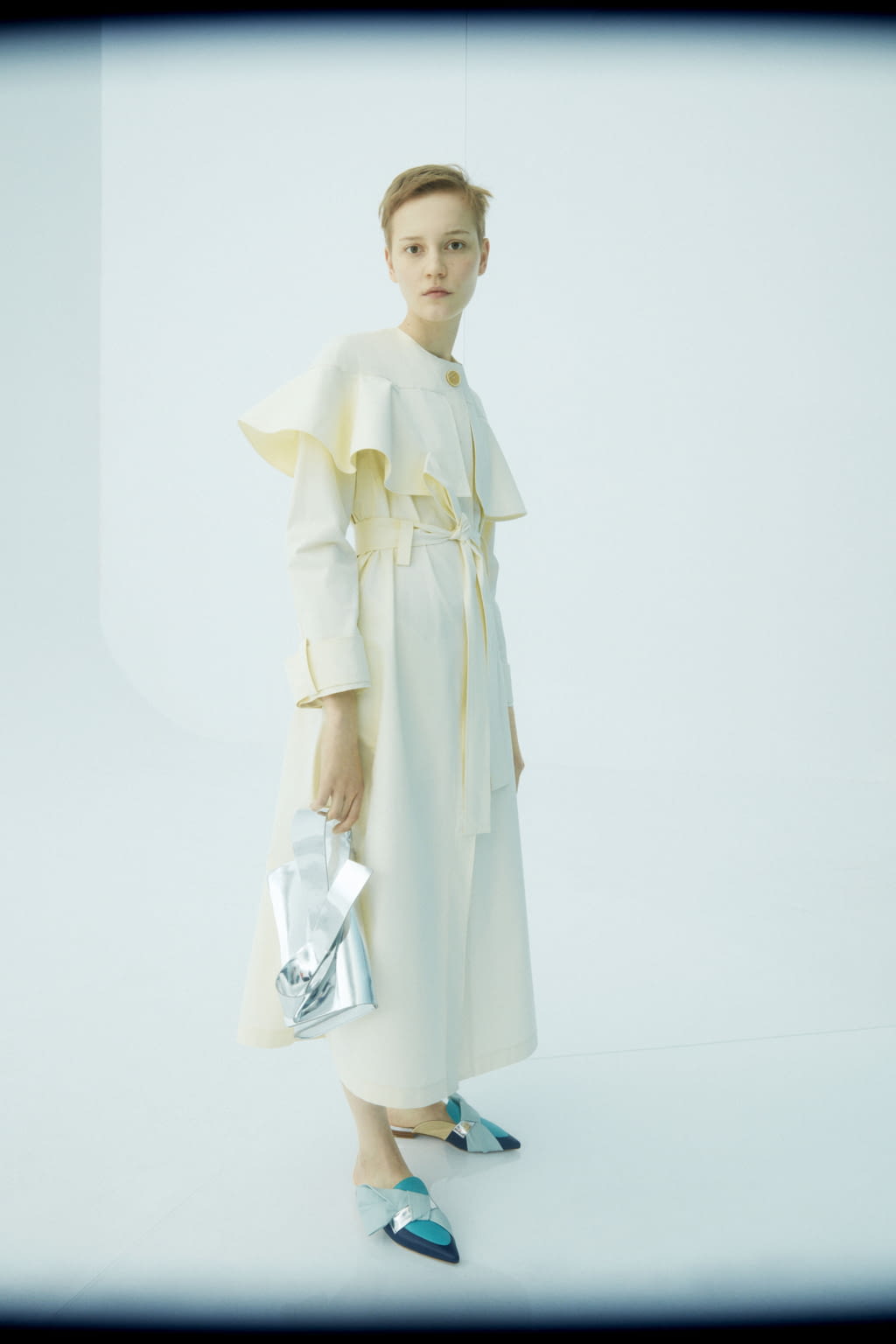 Fashion Week London Resort 2019 look 13 from the Delpozo collection womenswear