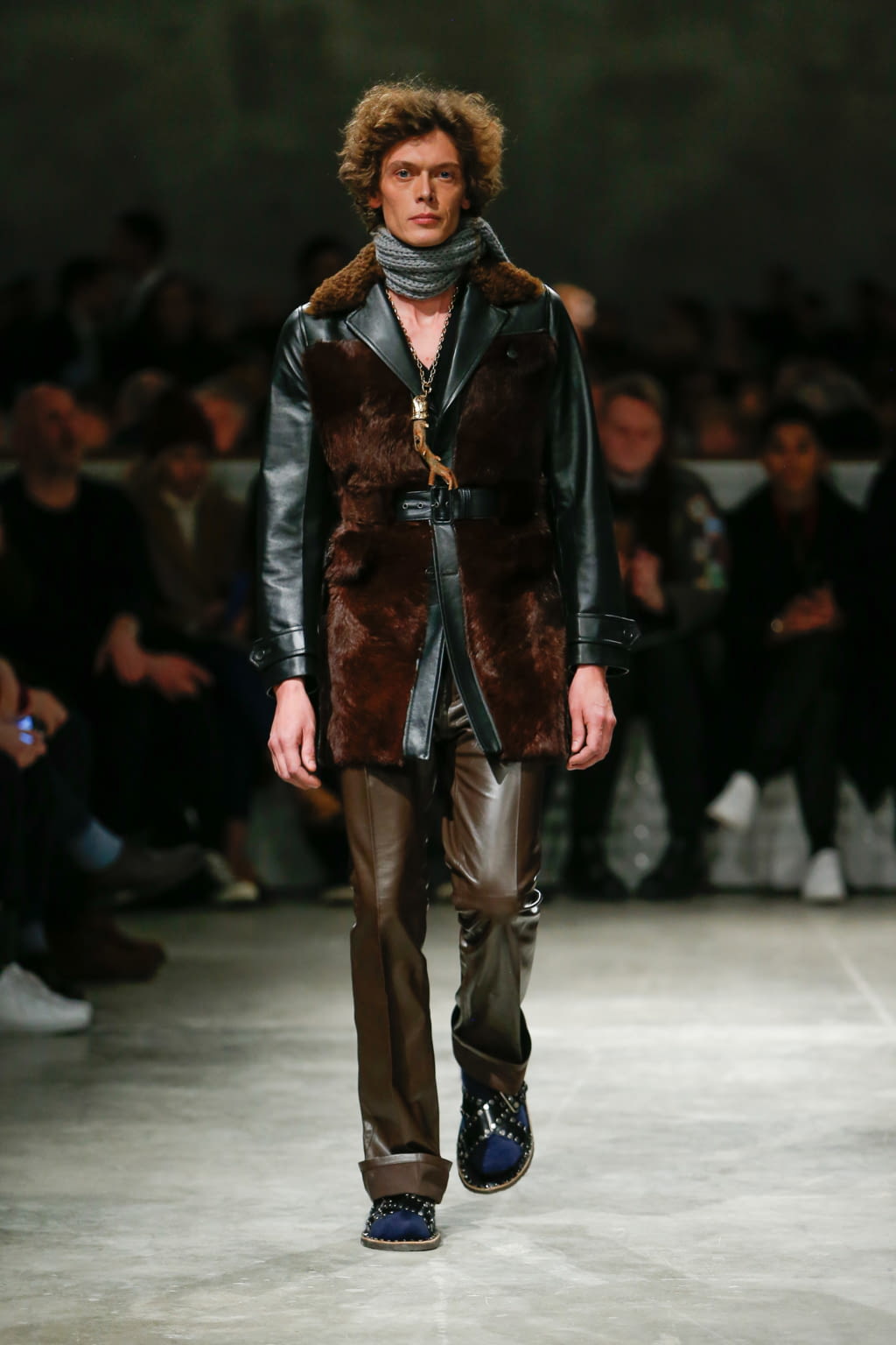 Fashion Week Milan Fall/Winter 2017 look 13 from the Prada collection 男装