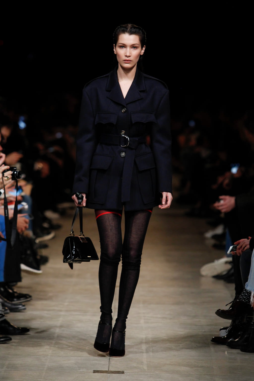 Fashion Week Paris Fall/Winter 2016 look 14 from the Miu Miu collection 女装