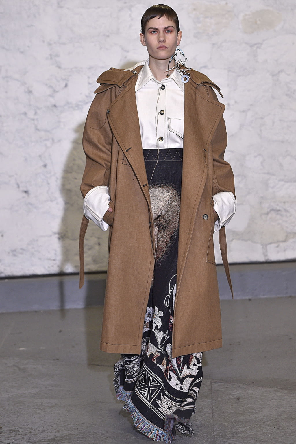 Fashion Week Paris Fall/Winter 2016 look 14 from the Anne Sofie Madsen collection womenswear