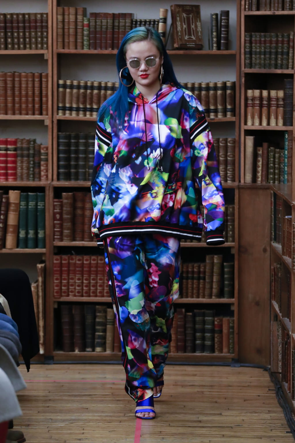 Fashion Week New York Pre-Fall 2018 look 14 from the Koché collection womenswear