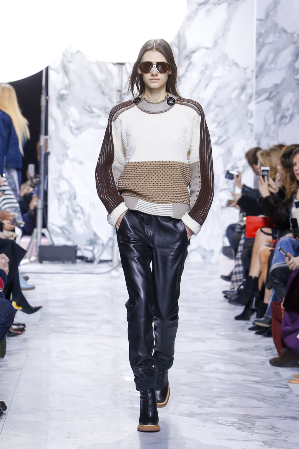 Fashion Week Paris Fall/Winter 2016 look 14 from the Carven collection womenswear