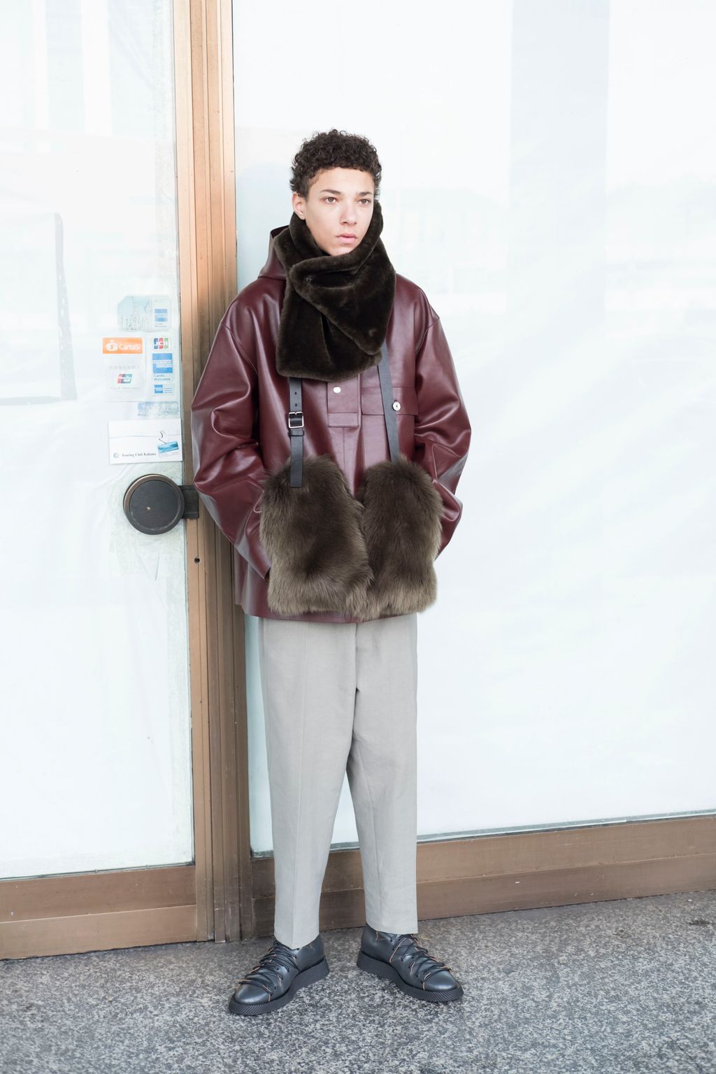 Fashion Week Paris Fall/Winter 2018 look 14 from the Jil Sander collection 男装
