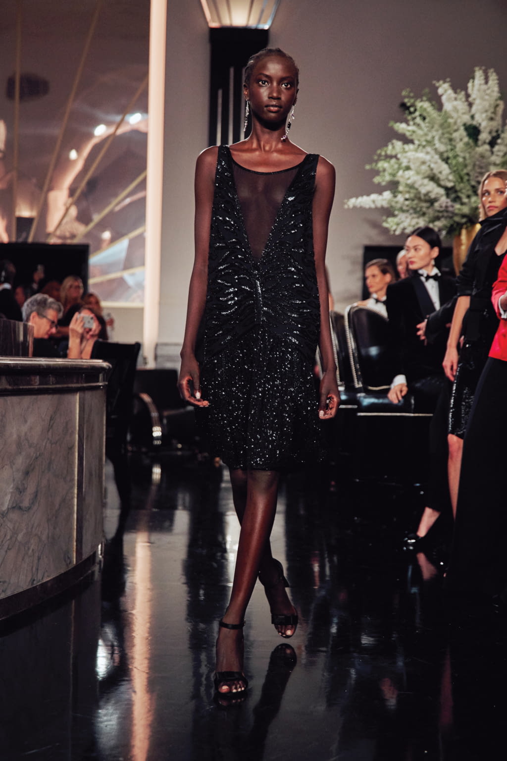 Fashion Week New York Fall/Winter 2019 look 14 de la collection Ralph Lauren womenswear