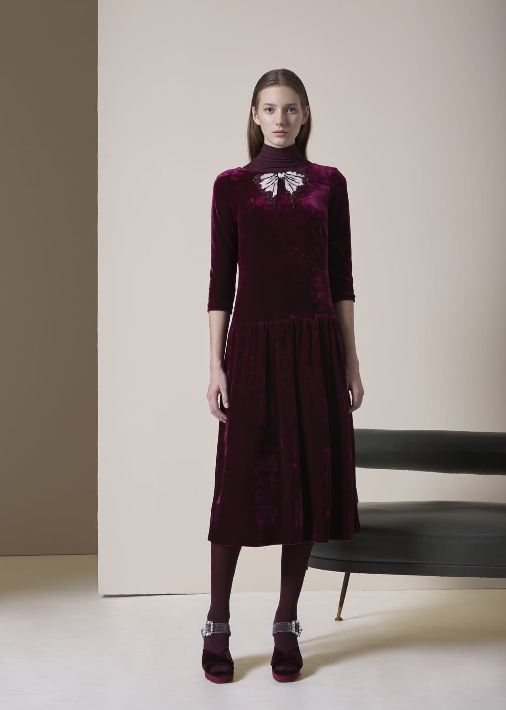 Fashion Week Milan Pre-Fall 2018 look 14 from the Blugirl collection 女装