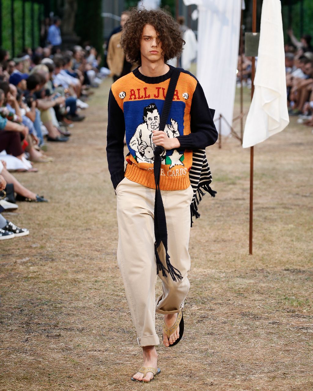 Fashion Week London Spring/Summer 2018 look 14 from the JW Anderson collection menswear