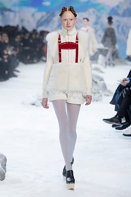 Fashion Week Paris Fall/Winter 2016 look 14 from the Moncler Gamme Rouge collection womenswear