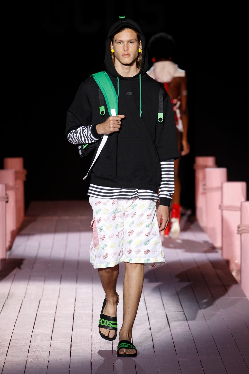 Fashion Week Milan Spring/Summer 2018 look 14 from the GCDS collection 男装
