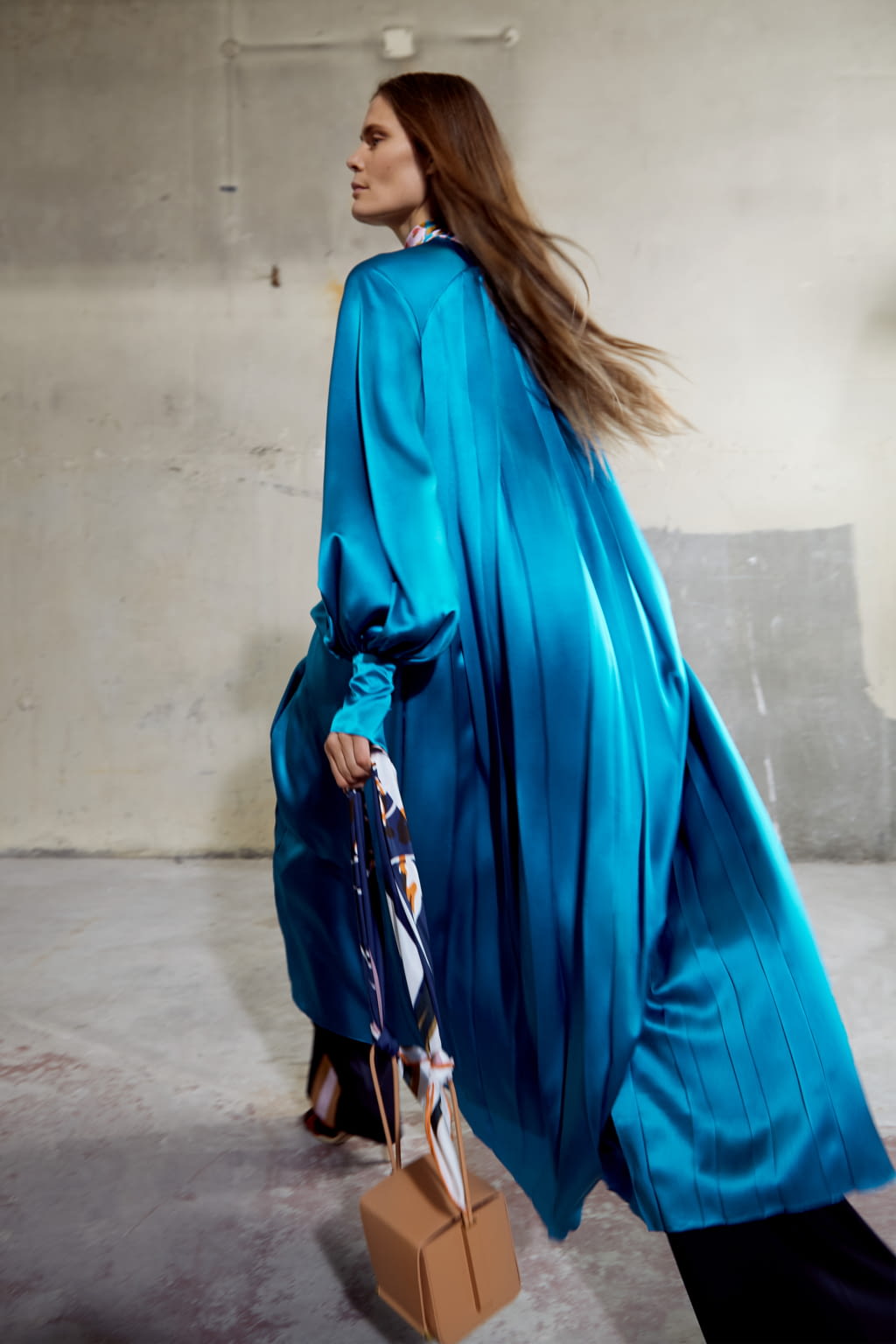 Fashion Week London Pre-Fall 2019 look 14 from the Roksanda collection womenswear