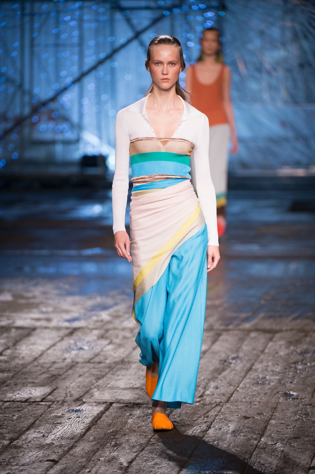 Fashion Week Milan Spring/Summer 2017 look 14 from the Missoni collection womenswear