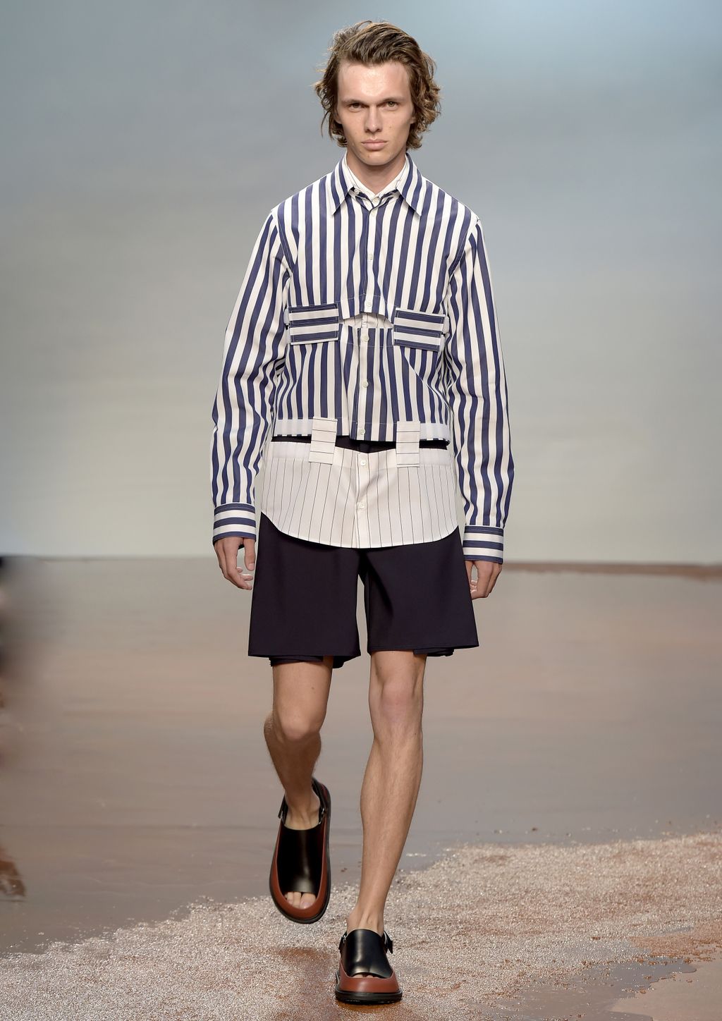 Fashion Week Milan Spring/Summer 2017 look 14 from the Marni collection menswear