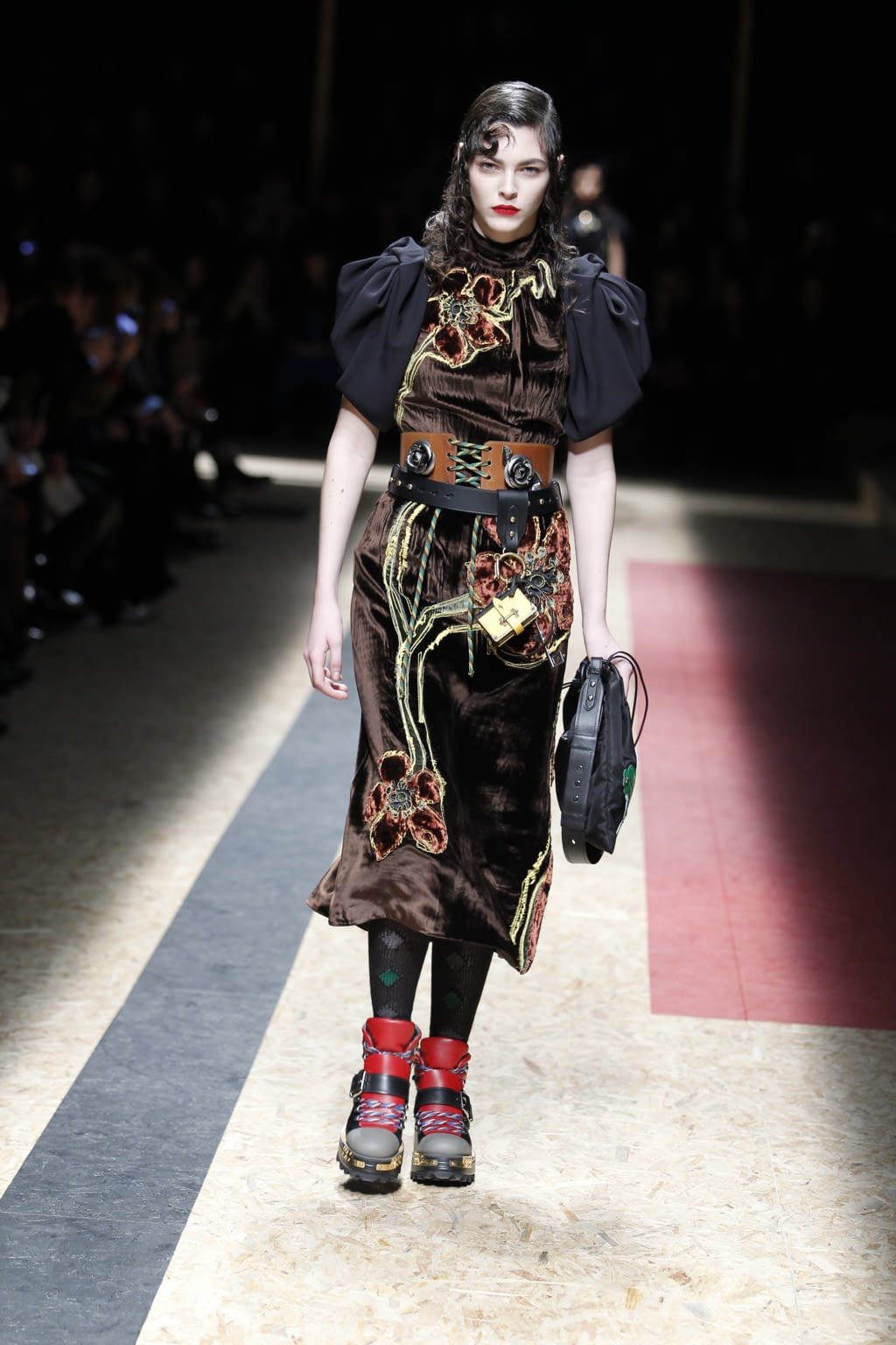 Fashion Week Milan Fall/Winter 2016 look 14 from the Prada collection 女装