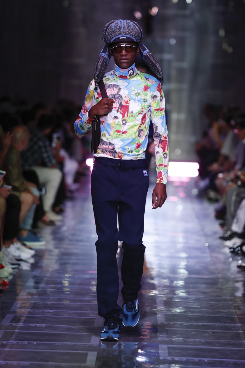 Fashion Week Milan Spring/Summer 2019 look 14 from the Prada collection menswear