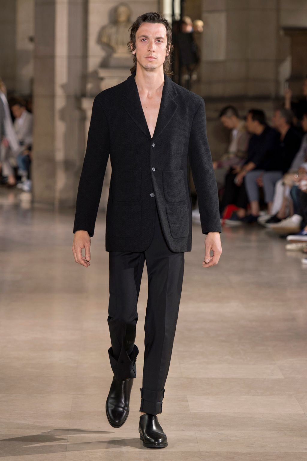 Fashion Week Paris Spring/Summer 2017 look 14 from the Maison Margiela collection menswear