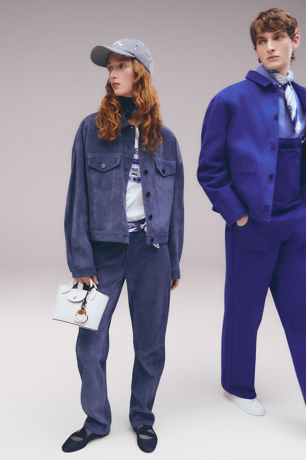 Fashion Week Paris Fall/Winter 2025 look 5 from the Longchamp collection womenswear