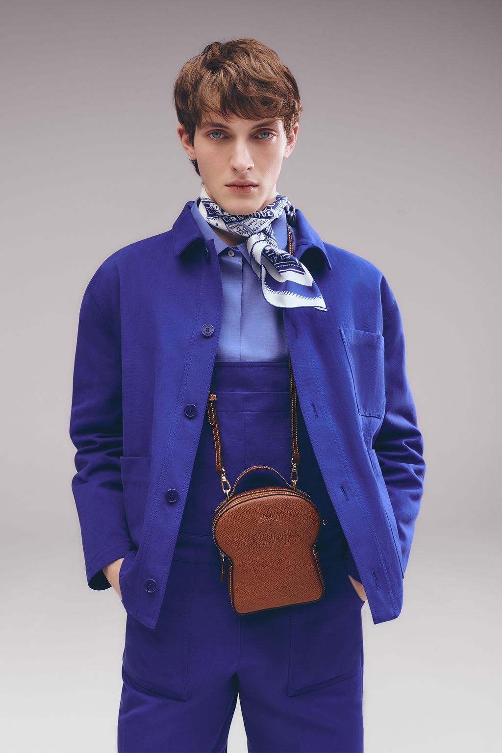Fashion Week Paris Fall/Winter 2025 look 6 from the Longchamp collection womenswear