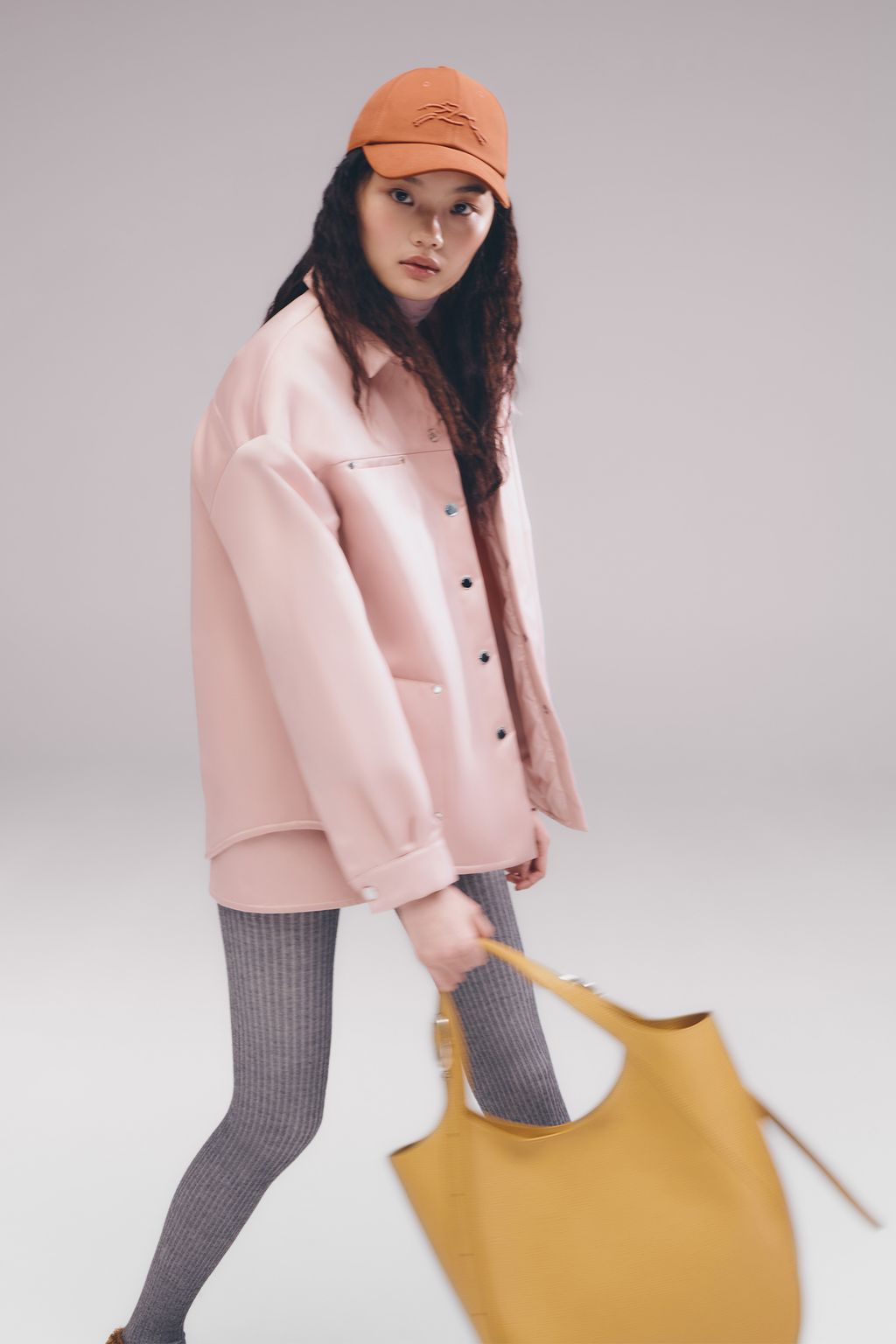 Fashion Week Paris Fall/Winter 2025 look 18 from the Longchamp collection womenswear