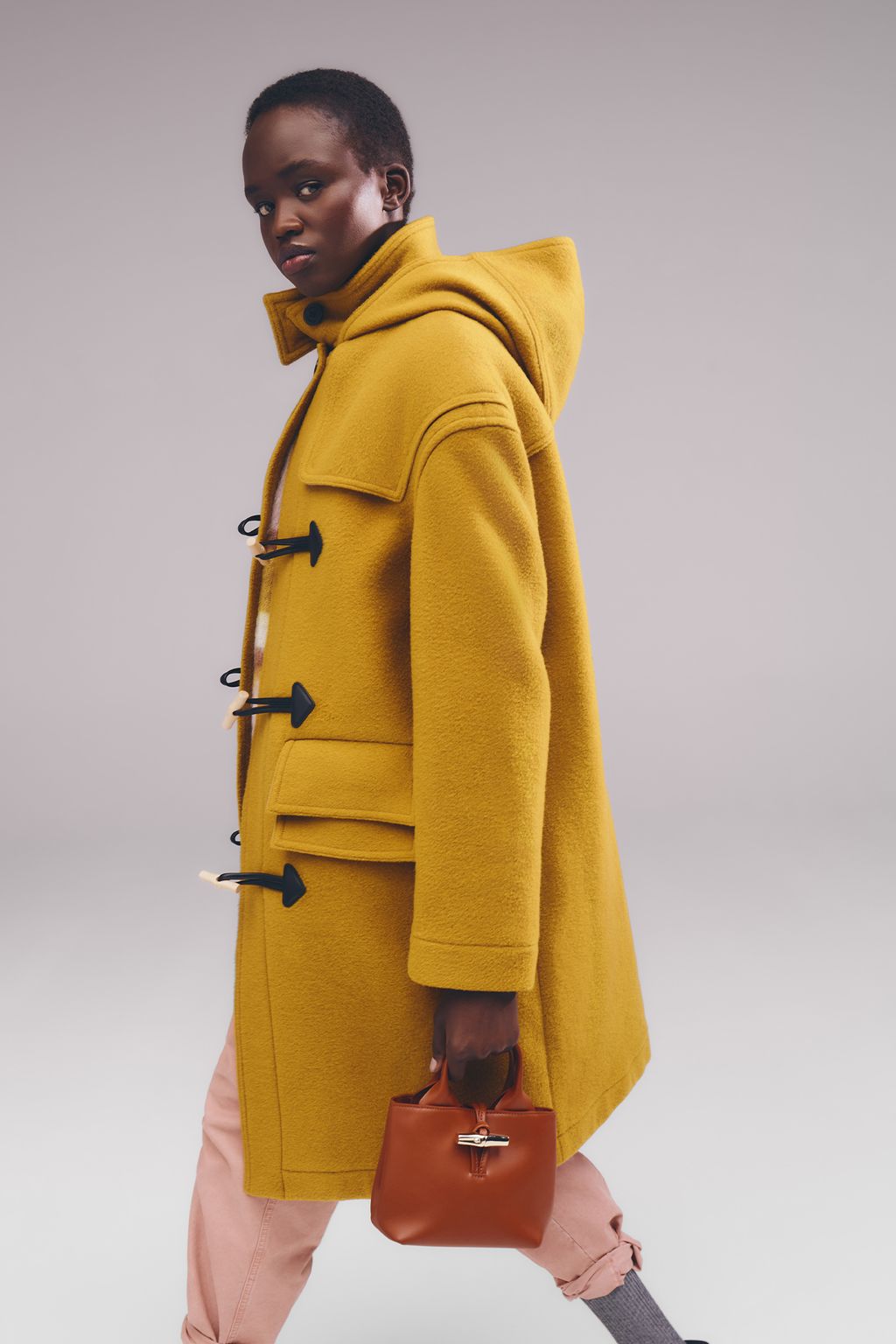 Fashion Week Paris Fall/Winter 2025 look 19 from the Longchamp collection womenswear