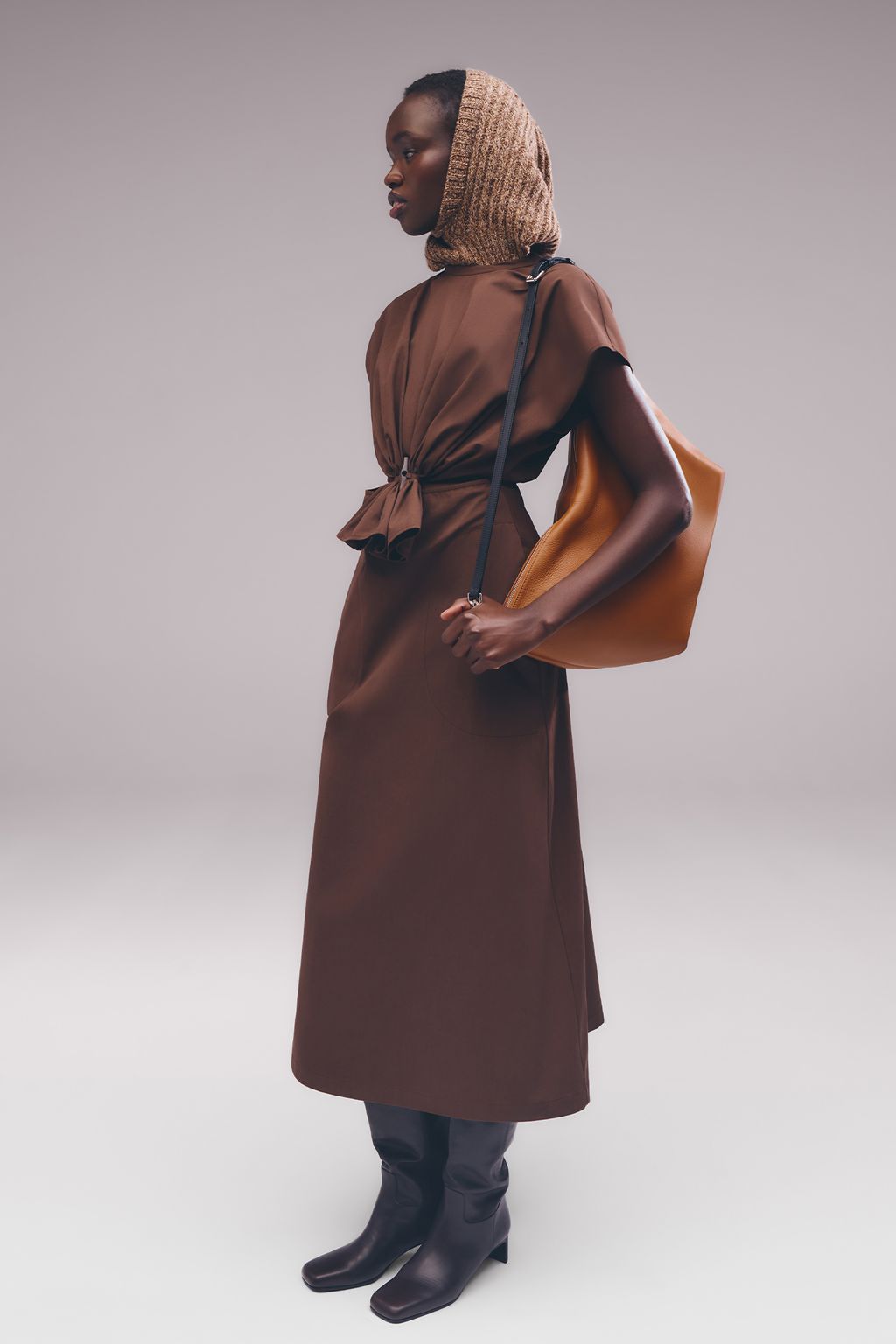 Fashion Week Paris Fall/Winter 2025 look 30 from the Longchamp collection womenswear