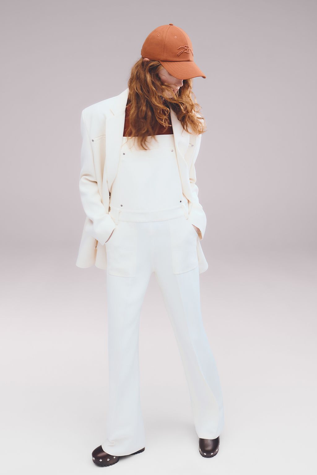 Fashion Week Paris Fall/Winter 2025 look 37 de la collection Longchamp womenswear