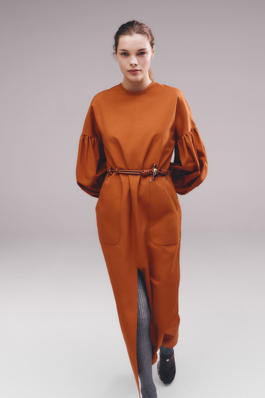 Fashion Week Paris Fall/Winter 2025 look 38 from the Longchamp collection womenswear