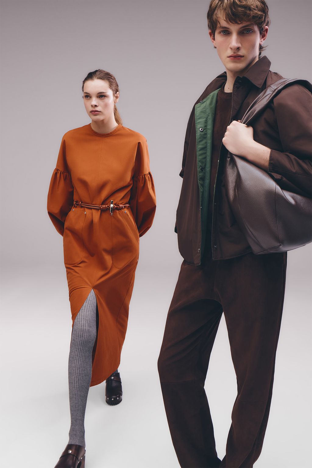 Fashion Week Paris Fall/Winter 2025 look 39 from the Longchamp collection womenswear