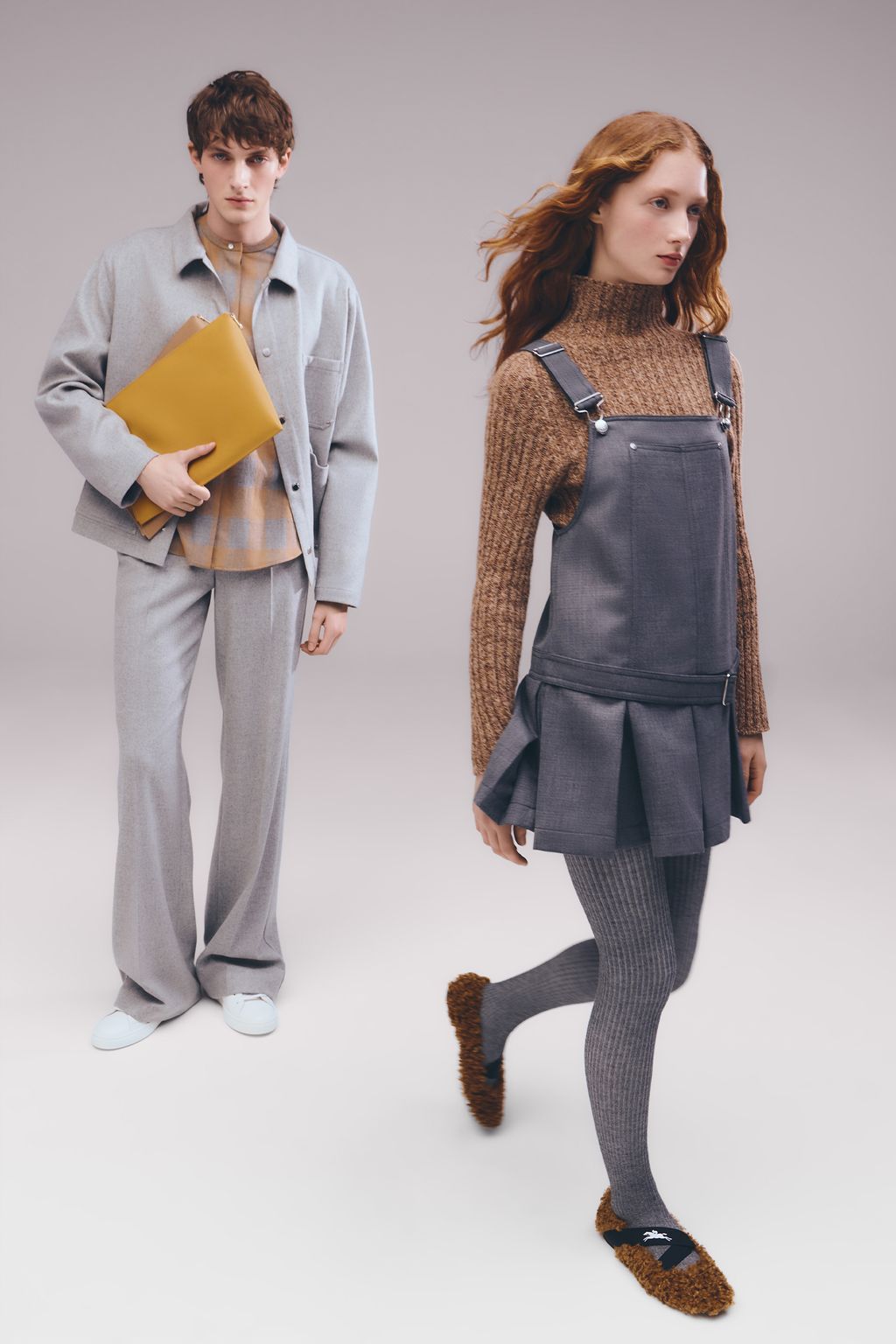 Fashion Week Paris Fall/Winter 2025 look 51 from the Longchamp collection womenswear