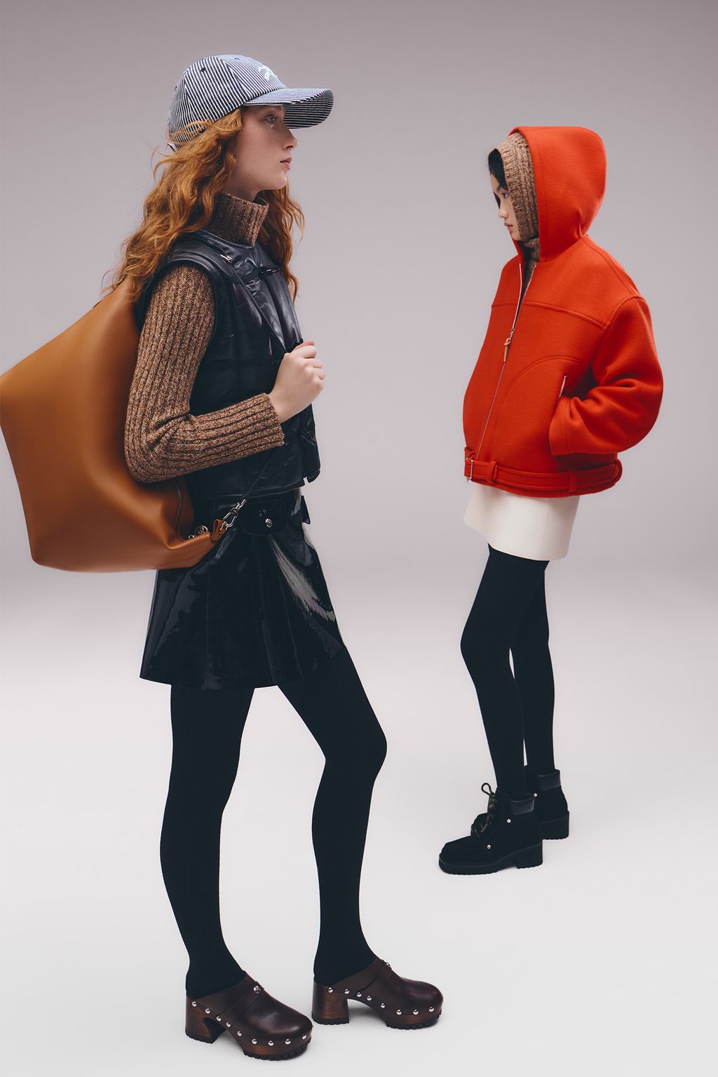 Fashion Week Paris Fall/Winter 2025 look 58 from the Longchamp collection womenswear